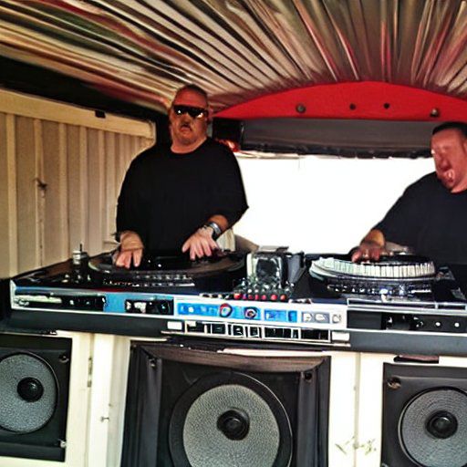 big D und mighty M legen auf