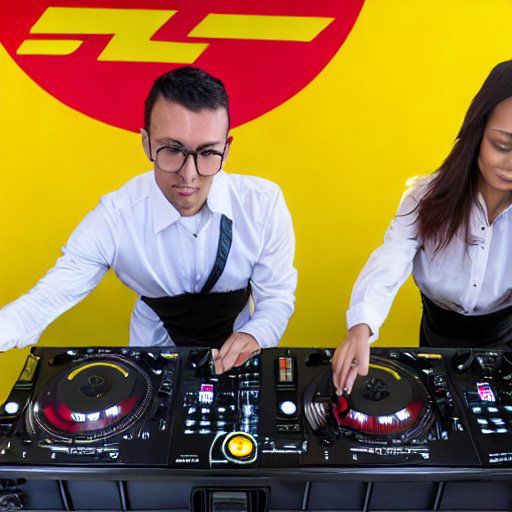 DHL DJ team – wir liefern hart ab
