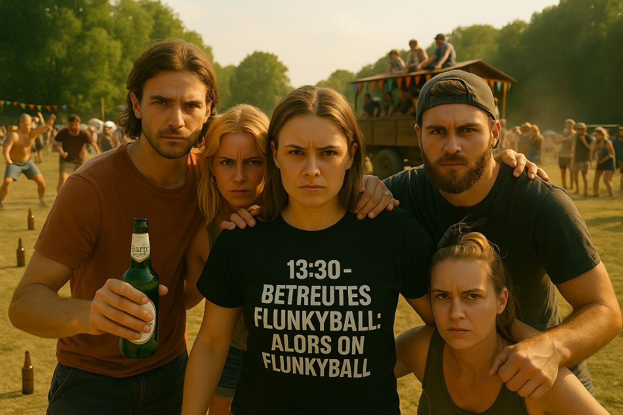 Betreutes Flunkyball: Alors on Flunkyball
