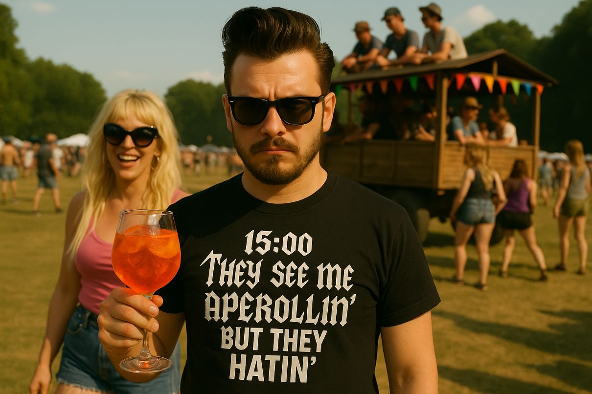 They see me aperollin’, but they hatin‘