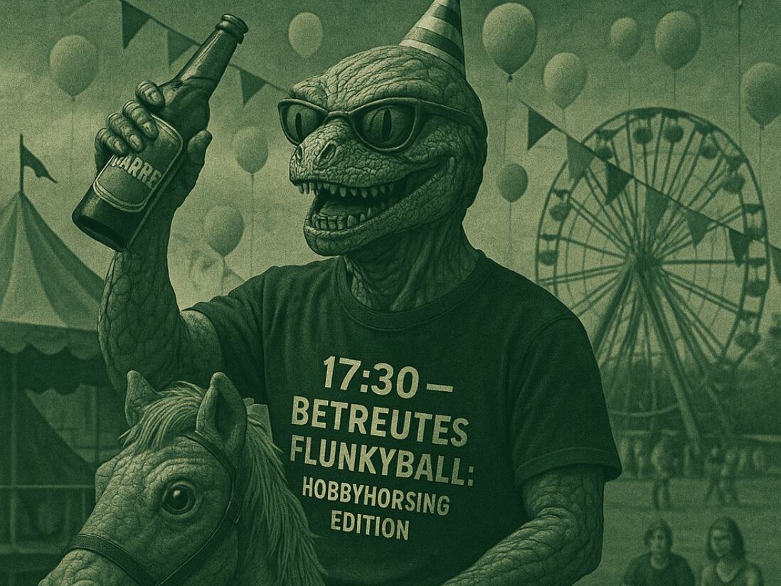 Betreutes Flunkyball: Hobbyhorsing Edition