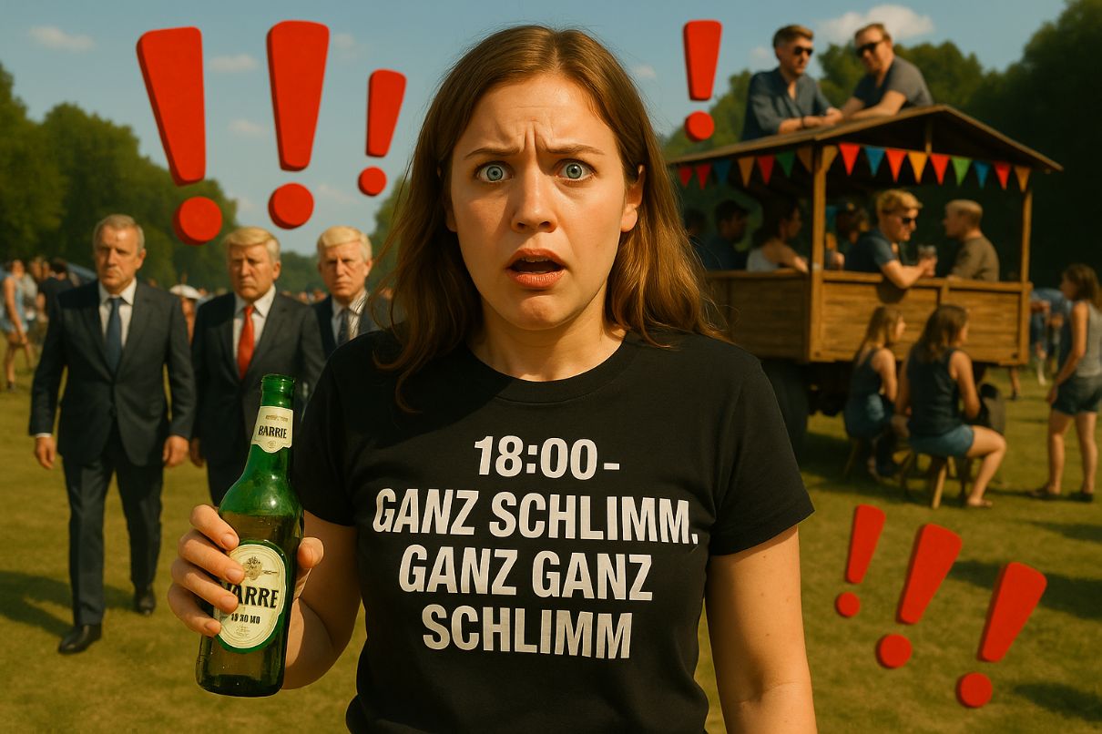 Ganz schlimm, ganz ganz schlimm