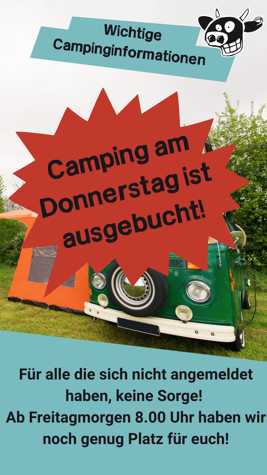 Anreise am Donnerstag ausgebucht